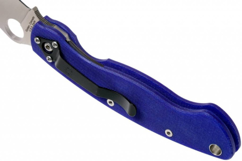 Складной нож Spyderco Military Blue C36GPDBL фото 9 Складной нож Spyderco Military Blue C36GPDBL фото 9