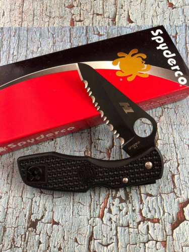 Складной нож Spyderco Salt 1 - C88SBBK фото 8 Складной нож Spyderco Salt 1 - C88SBBK фото 8