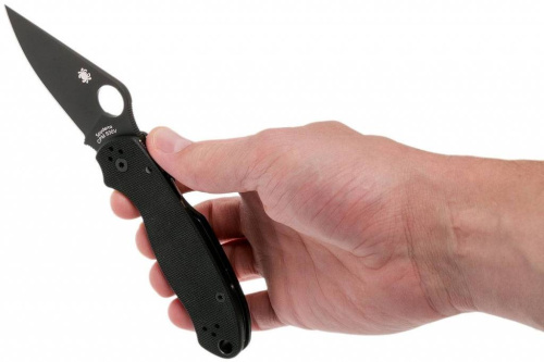 Складной нож Spyderco Para 3 - 223GPBK фото 2 Складной нож Spyderco Para 3 - 223GPBK фото 2