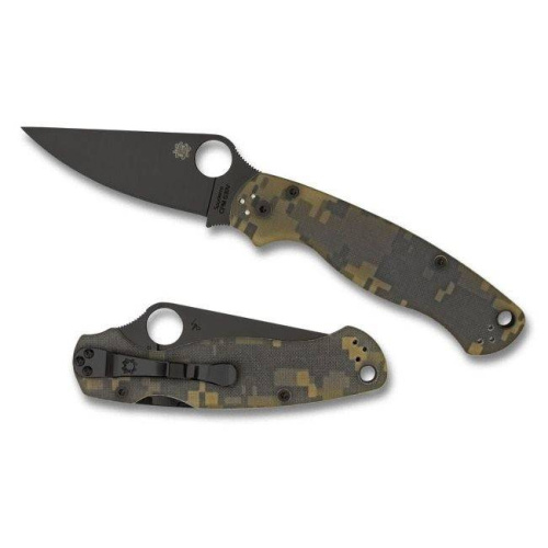 Складной нож Spyderco Para Military 2 Black - C81GPCMOBK2 фото 2