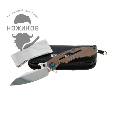 Складной нож Rikeknife M3 brown фото 5 Складной нож Rikeknife M3 brown фото 5