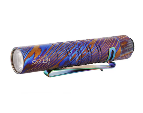 798 Olight i5T EOS Titanium Damascus