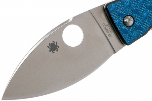 Складной нож Spyderco Lil' Lum Blue Nishijin - 205GFBLP фото 10 Складной нож Spyderco Lil' Lum Blue Nishijin - 205GFBLP фото 10